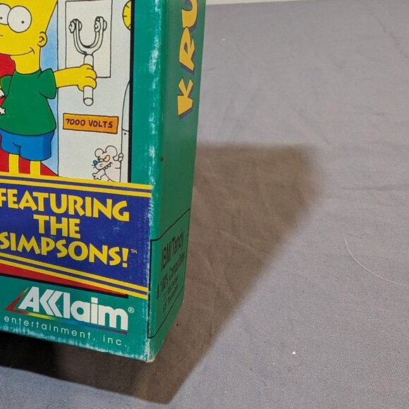 Krusty's Super Fun House IBM Computer Game 1993 - UNTESTED - Picture 3 of 11